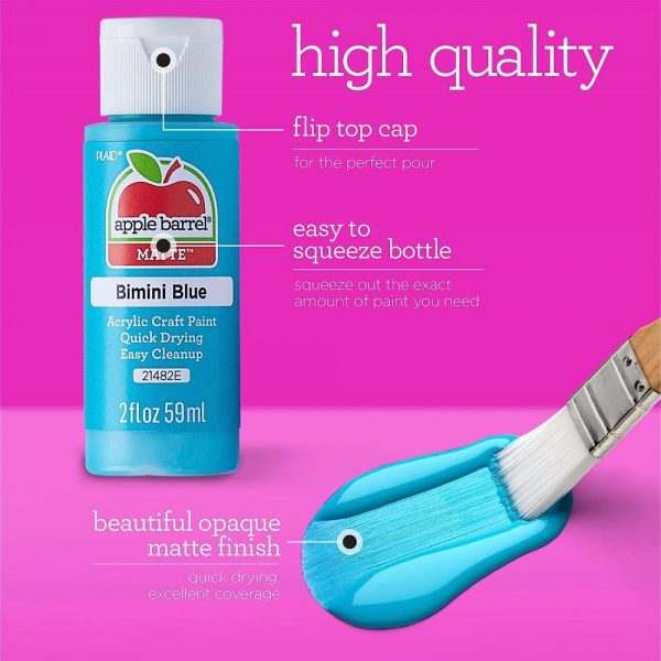 Apple Barrel Set de 18 Piezas de Pintura Acrilica 2 oz - PROMOABI - Image 3