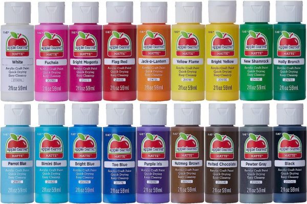 Apple Barrel Set de 18 Piezas de Pintura Acrilica 2 oz - PROMOABI - Image 5