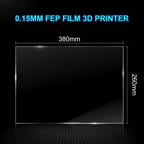 Película FEP Anycubic 380 mm x 260 mm (5 piezas) - Image 3