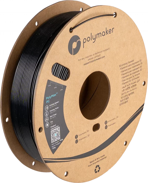 Polymaker Filamento POLYMAX PC 1.75mm 0.75kg - Image 3