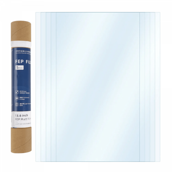 Película FEP Anycubic 380 mm x 260 mm (5 piezas)