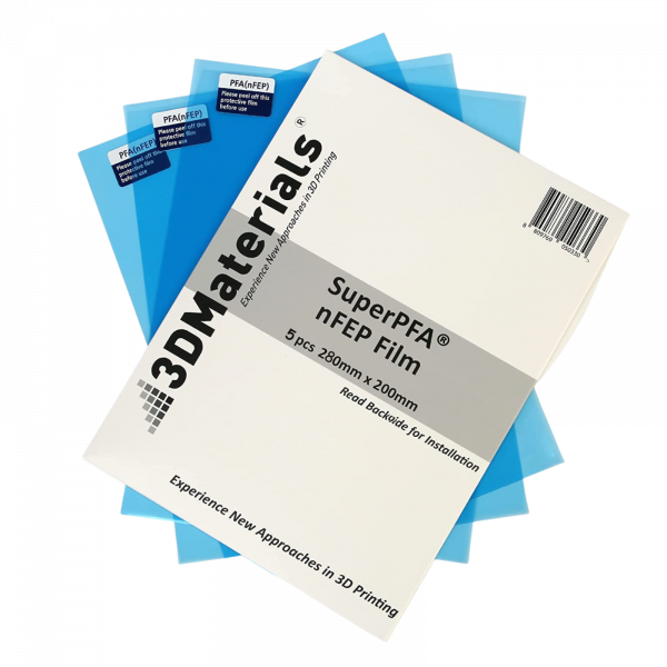nFEP Film SuperPFA 280 mm x 200 mm (5 piezas)