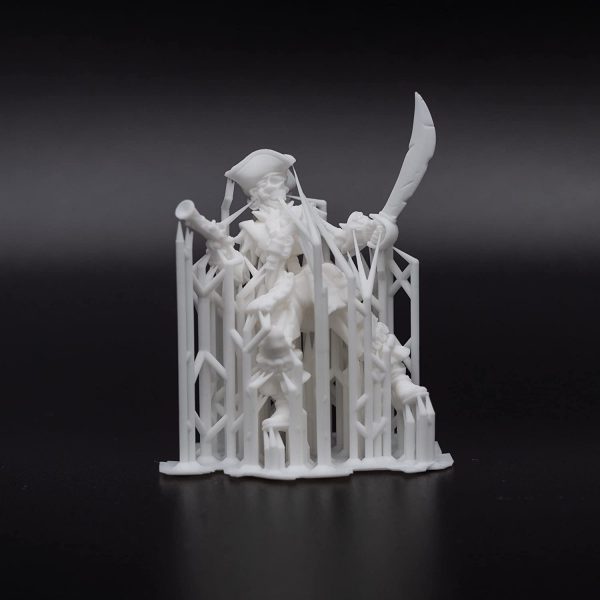 Resina Siraya Tech Fast Mecha blanco - Image 3